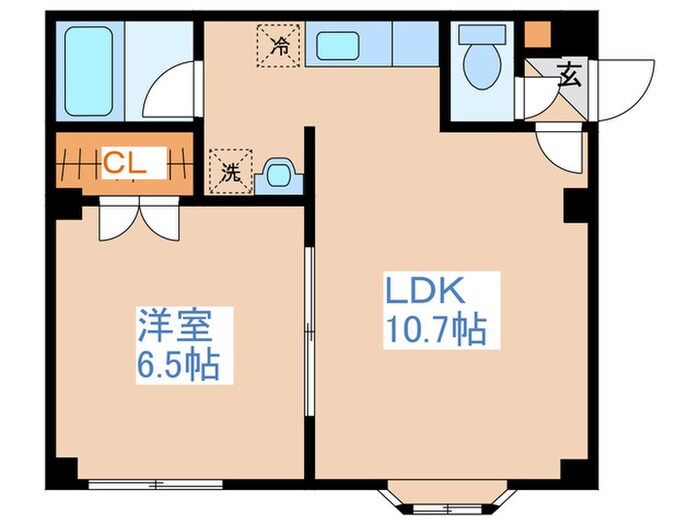 セトル澄川の物件間取画像