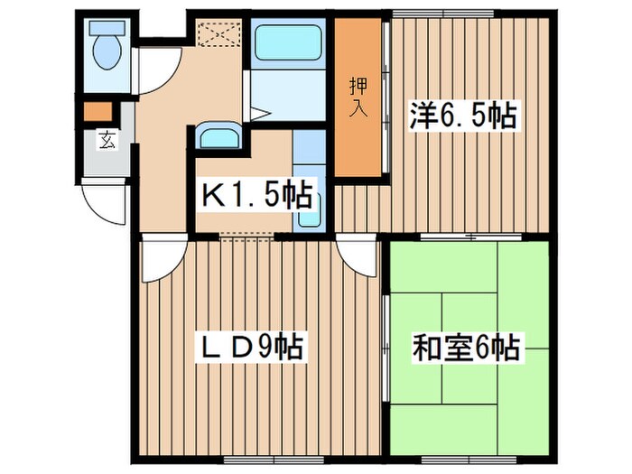 ア－ク２０．７の物件間取画像