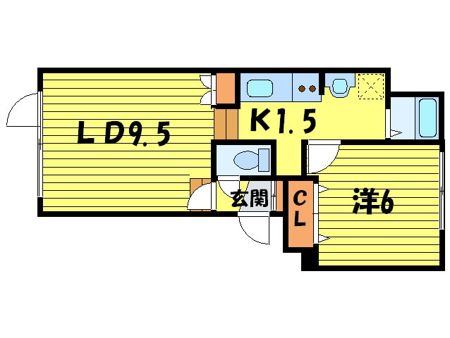 イム－ブルの物件間取画像