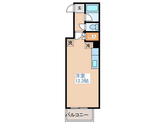 ジュイエ中の島の物件間取画像