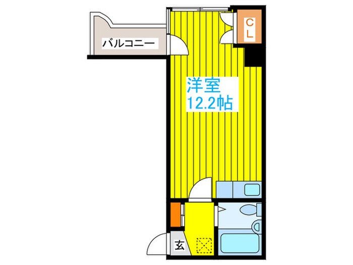 サウスフォ－Ⅱの物件間取画像