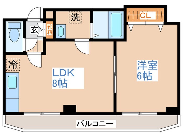 すまいーる ララの物件間取画像