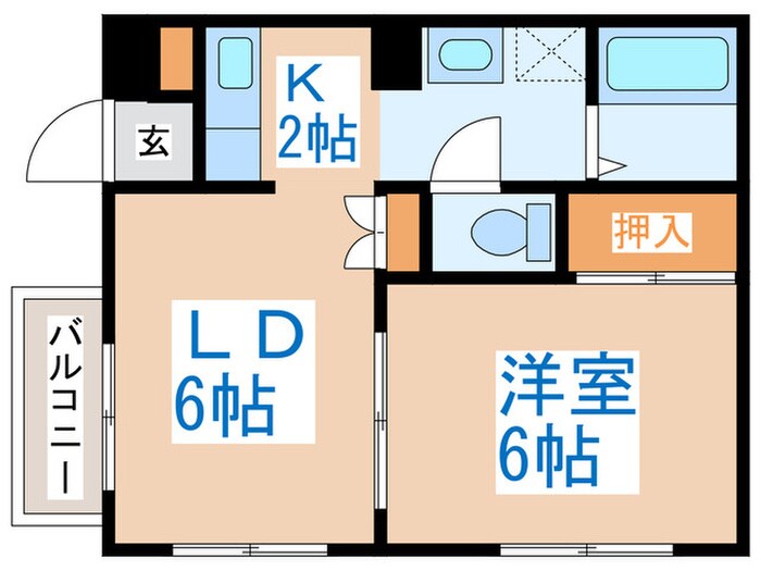 ノヴァ宮の森の物件間取画像