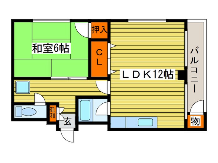 ハイデンス銀嶺の物件間取画像