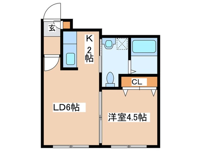 ブランノワ－ルノルドの物件間取画像