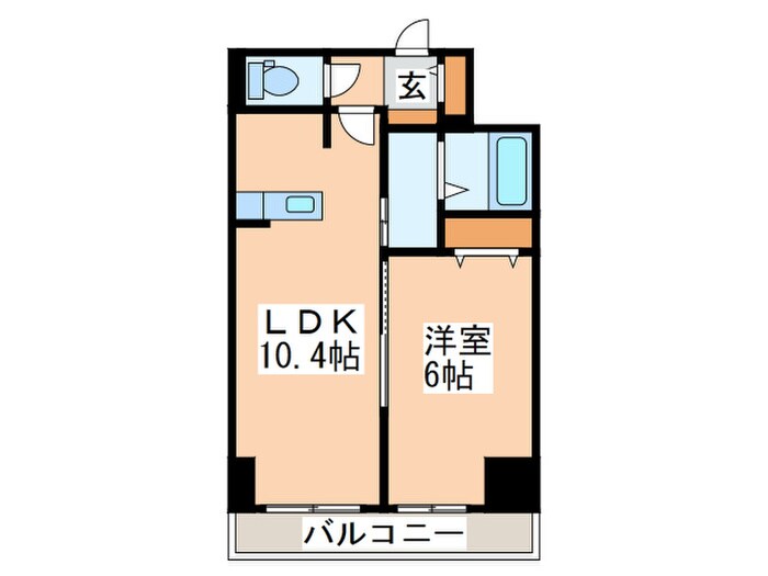 メトロ月寒中央の物件間取画像