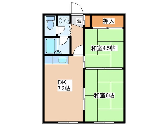 ベスト宮の森の物件間取画像