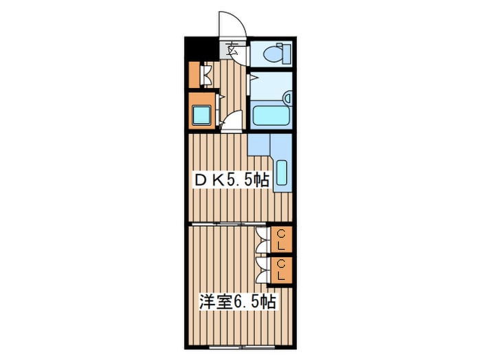 ベルトピア札幌4の物件間取画像