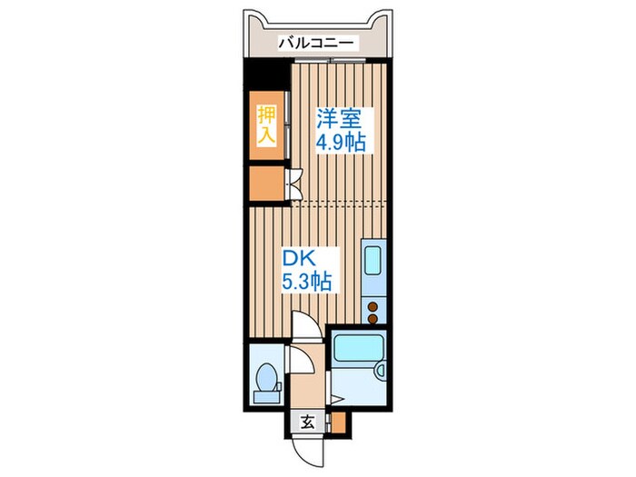 ティアラ手稲本町の物件間取画像