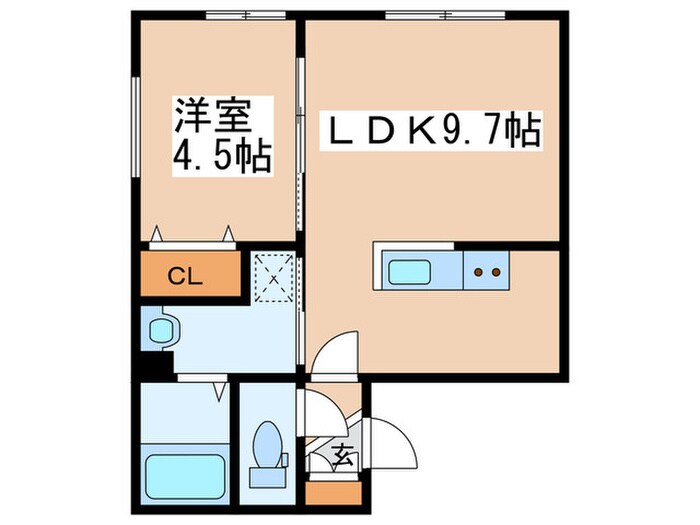 ピノ　ノワールの物件間取画像