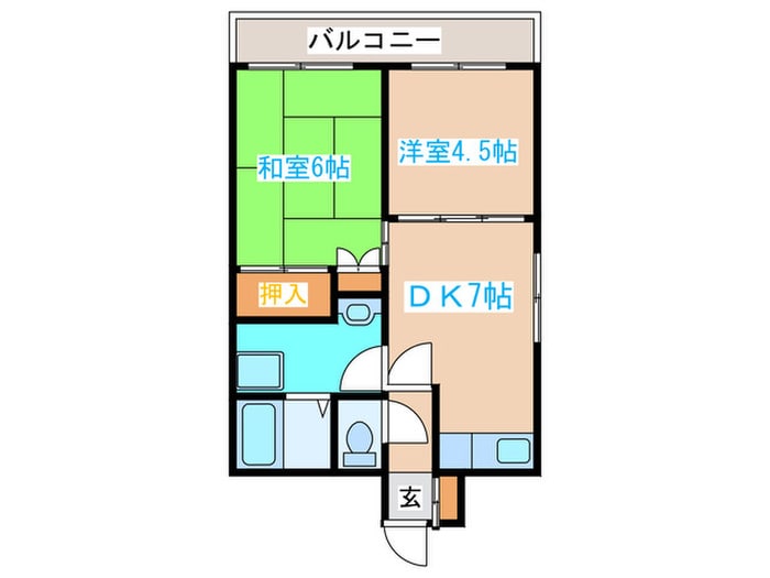 ＡＲＭＳ美術館通の物件間取画像