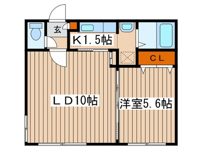 ＰＬＡＴＡ　ＣＡＲＡ　Ｎ２２の物件間取画像