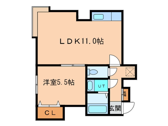 アルコス札幌の物件間取画像