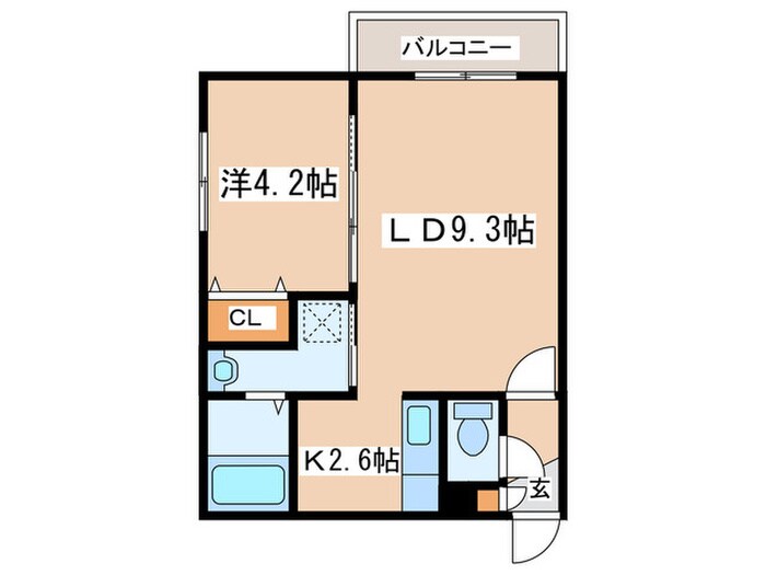 デューレンの物件間取画像