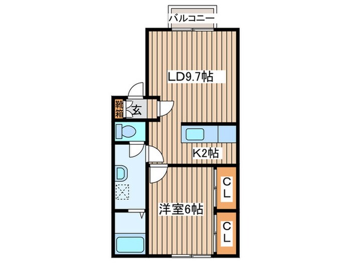 ウィンディア幌西の物件間取画像