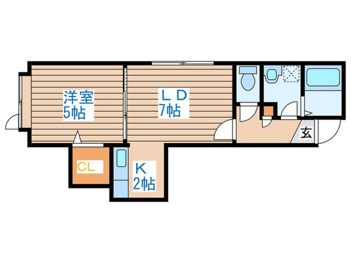 ラピスラズリの物件間取画像