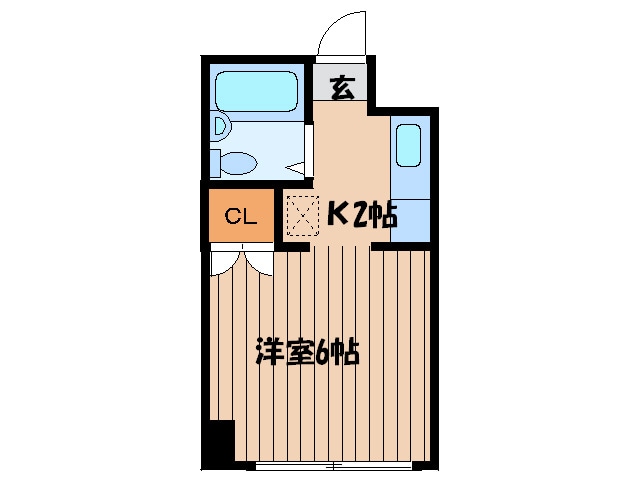 藤井ビル北14条の物件間取画像