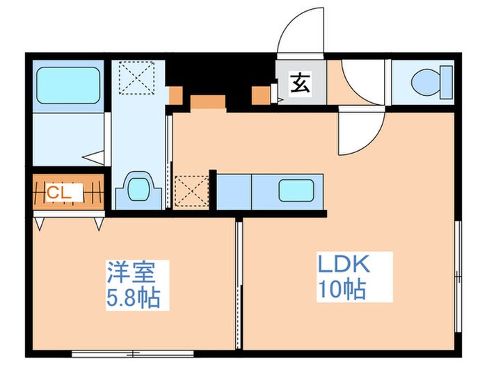 EINMAL6の物件間取画像