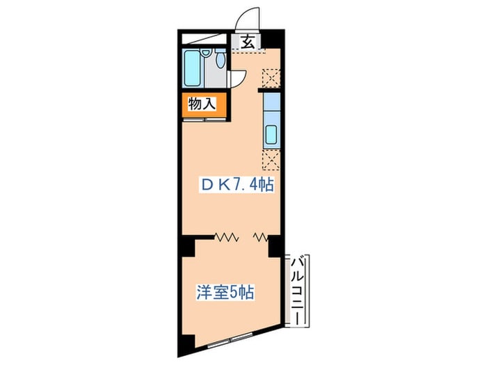 リブレス平岸の物件間取画像