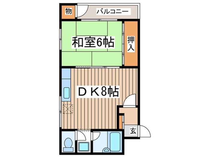 物件間取画像