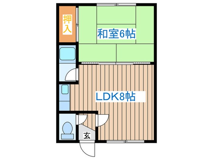 物件間取画像