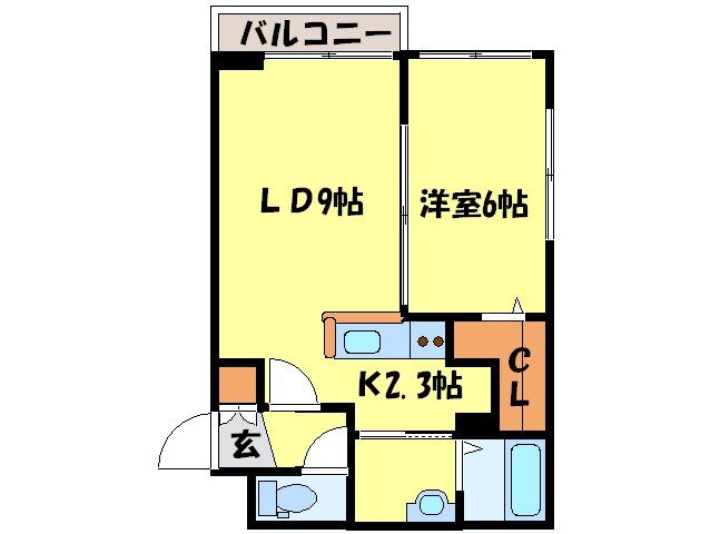 アストリア宮の森の物件間取画像