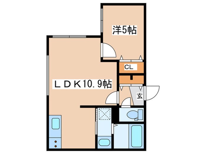 ルアーナ円山の物件間取画像