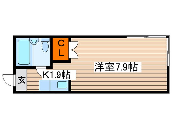 グランメ－ル北６条の物件間取画像