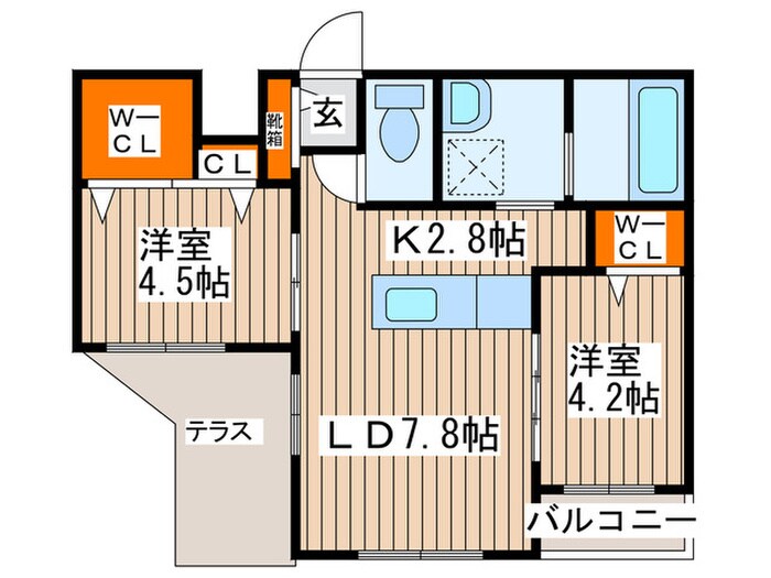 Lunon Sapporo Sta.の物件間取画像