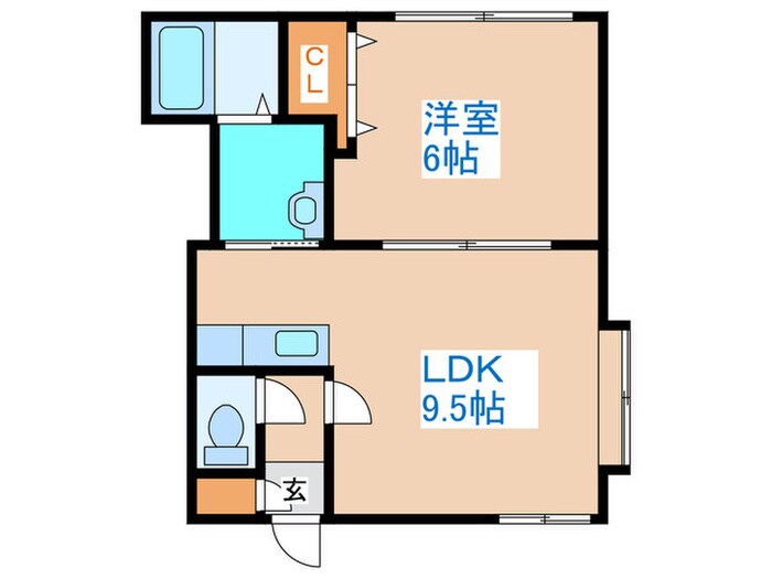 セラヴィ13.8の物件間取画像