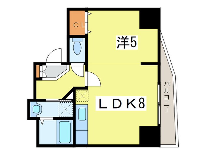 リライエンス円山の物件間取画像