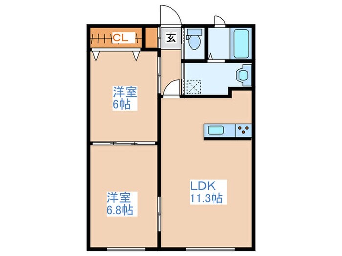 White Mothersの物件間取画像