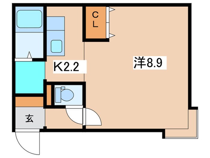 エルムパ－ク白石の物件間取画像