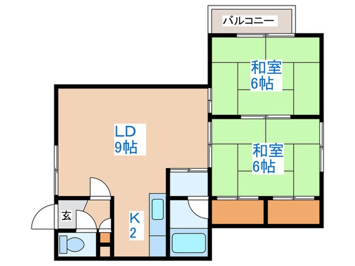 キャピタルていねの物件間取画像