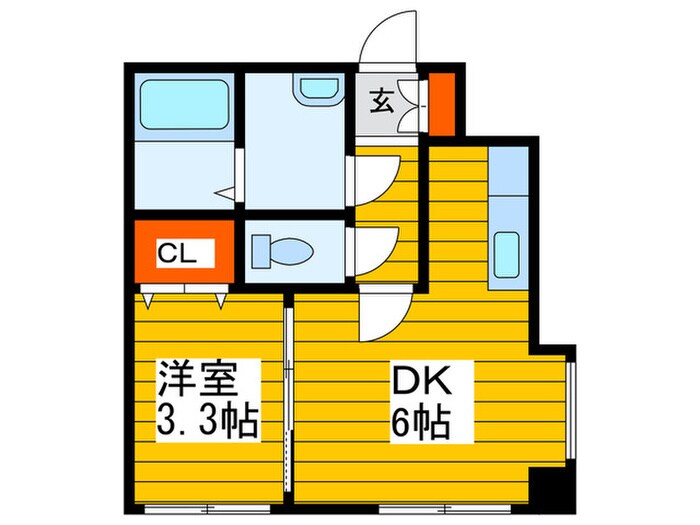 ラムズ西岡の物件間取画像