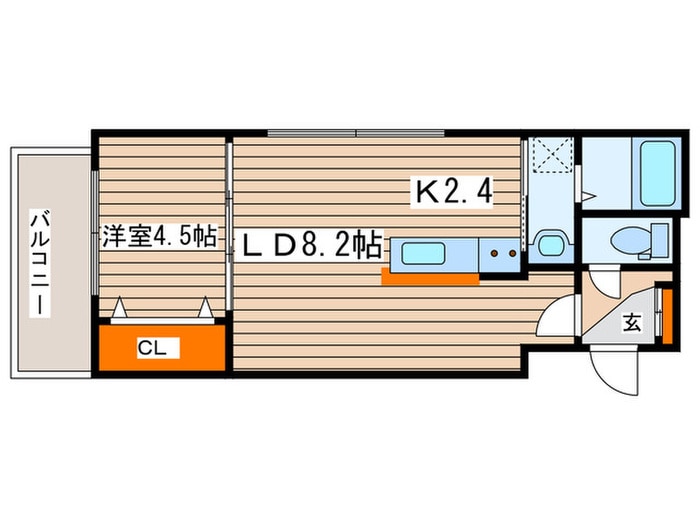 Alta Marea 北大前の物件間取画像