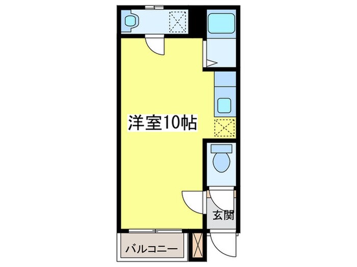ヒルクレスト円山公園の物件間取画像
