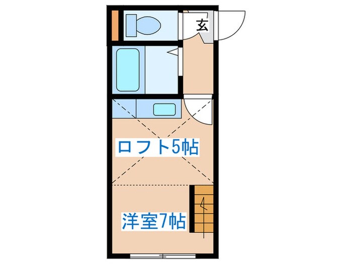 ｸﾞﾗﾝﾃﾞｭｰﾙ琴似A棟の物件間取画像