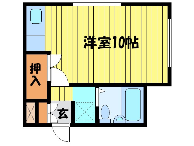 ピュアライフ門脇の物件間取画像