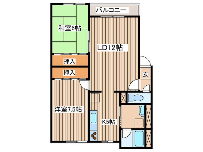 パークサイドヴィレッジの物件間取画像