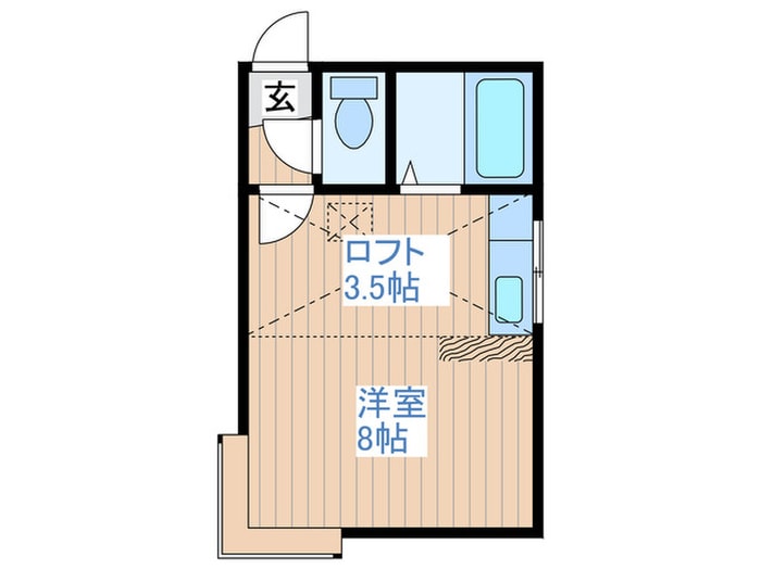 札幌ニューハイツの物件間取画像