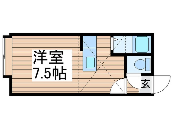 ノーステリアの物件間取画像