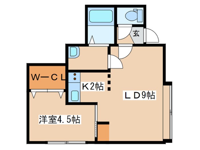 メープルシティの物件間取画像