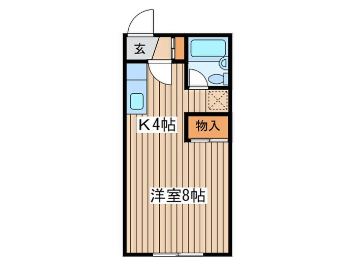 コーポ三浦の物件間取画像