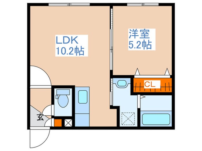 モンヴェール学園前の物件間取画像