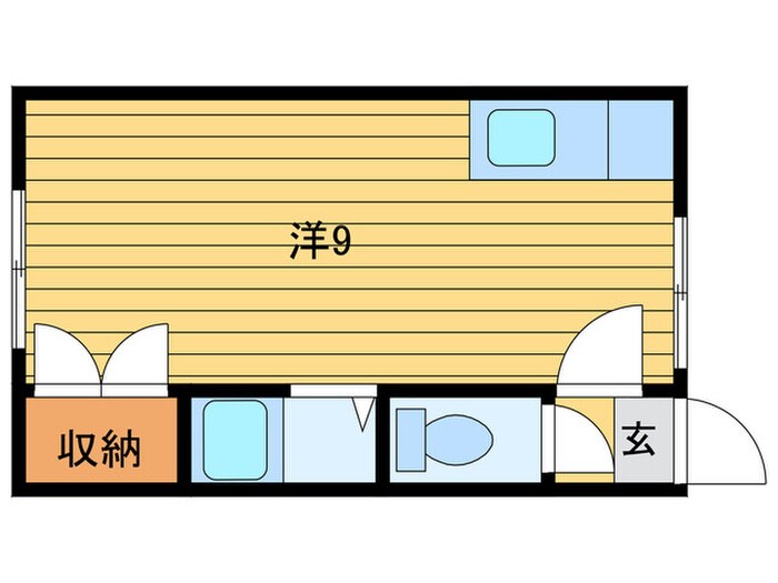 ＹＫハイムの物件間取画像