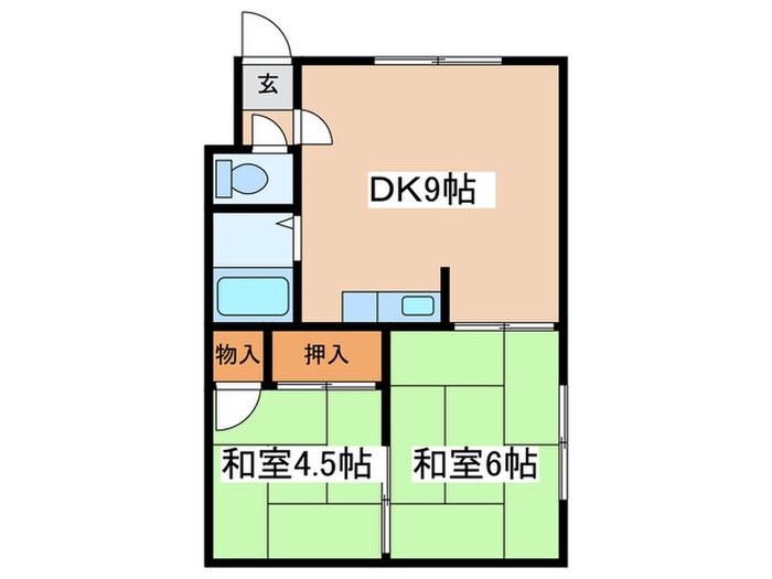 １７条ハイツの物件間取画像