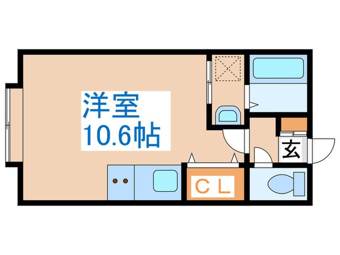 リバーデンス５０の物件間取画像