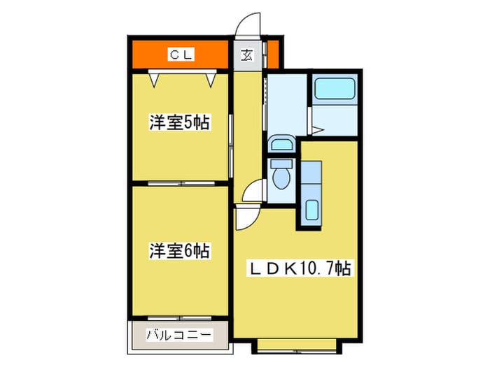 エアリーズ・ヒルズの物件間取画像