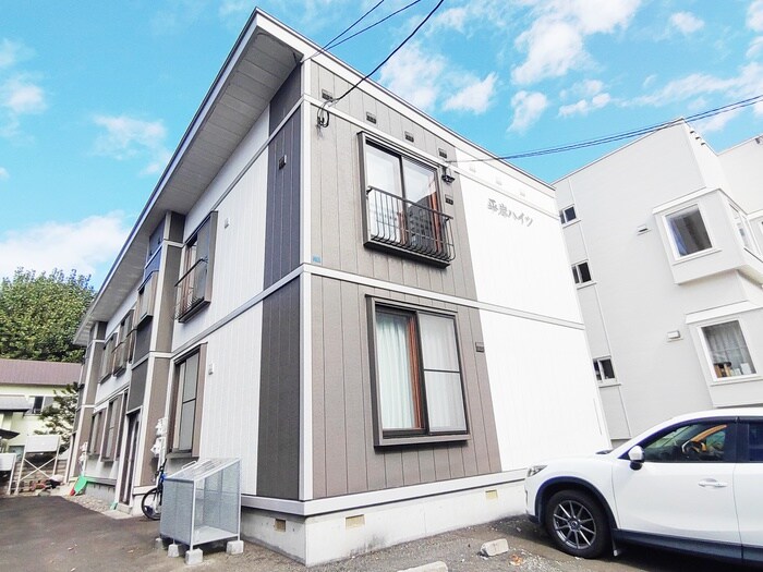 平岸ハイツの物件外観写真